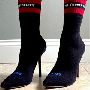 VETEMENTS Cloth boots